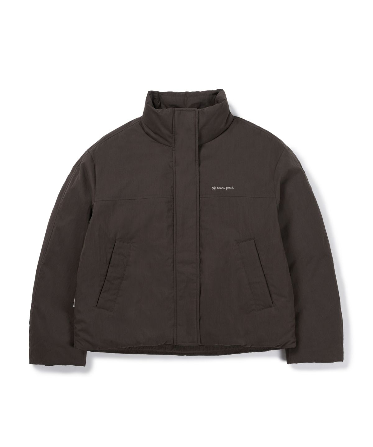 스노우피크 어패럴(SNOWPEAK APPAREL) 클랜드 여성 스탠드넥 미들 다운 자켓 (S26WWDDJ93) Choco Brown
