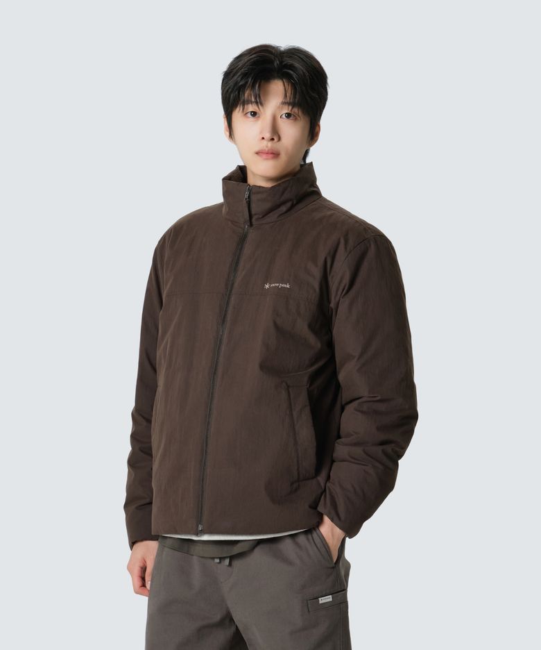 클랜드 스탠드넥 미들 다운 자켓 (S26WMDDJ92) Choco Brown