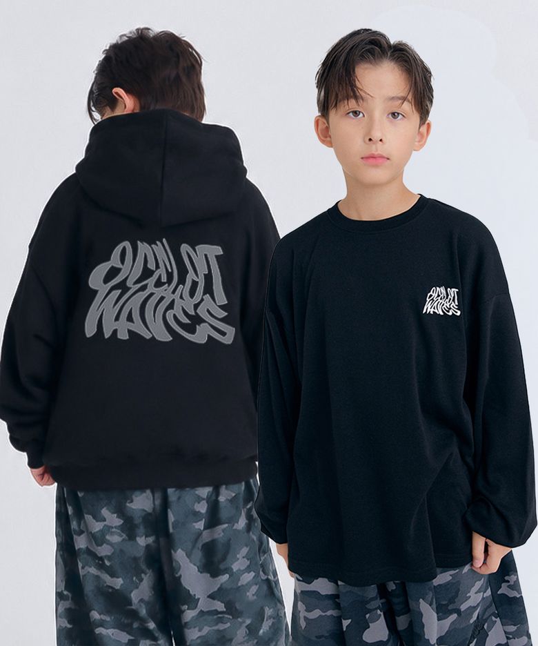 [2PACK] H10H15 시그니처 집업긴팔 2종 (블랙)