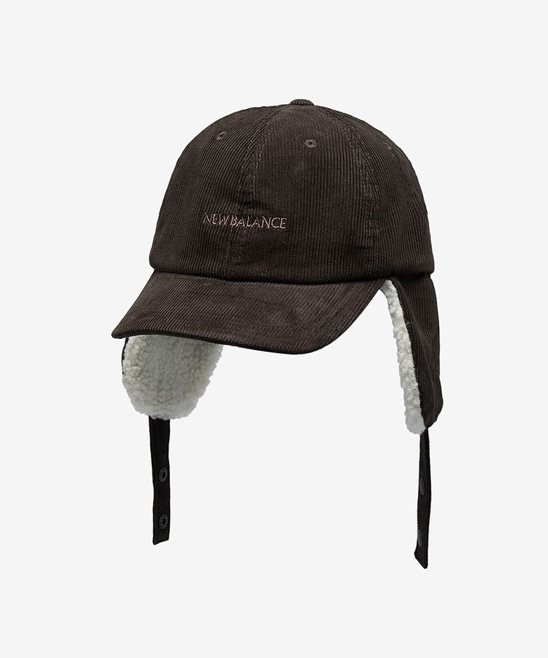 NBGDGF1303 / 코듀로이 부클 귀달이캡 (BROWN)