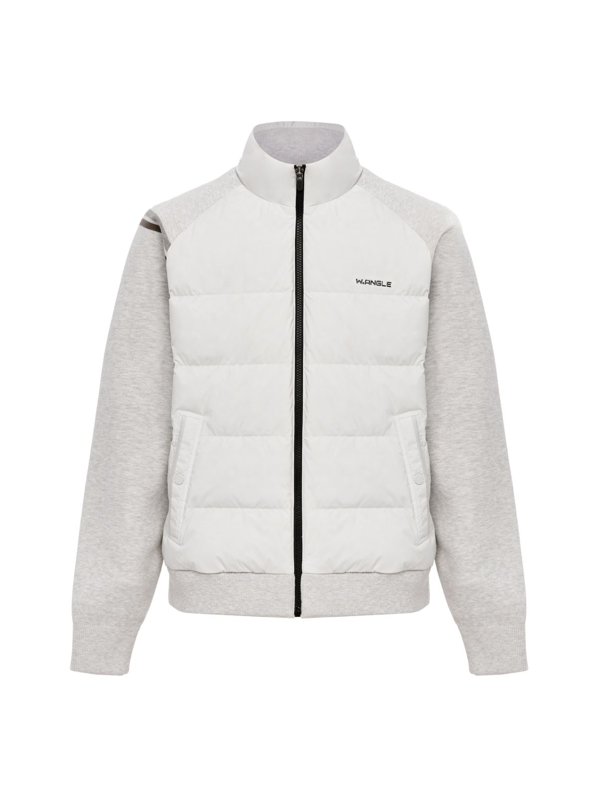 와이드앵글(WIDEANGLE) CO 라글런 하이브리드 다운 M_WARM GREY_WMW265512L