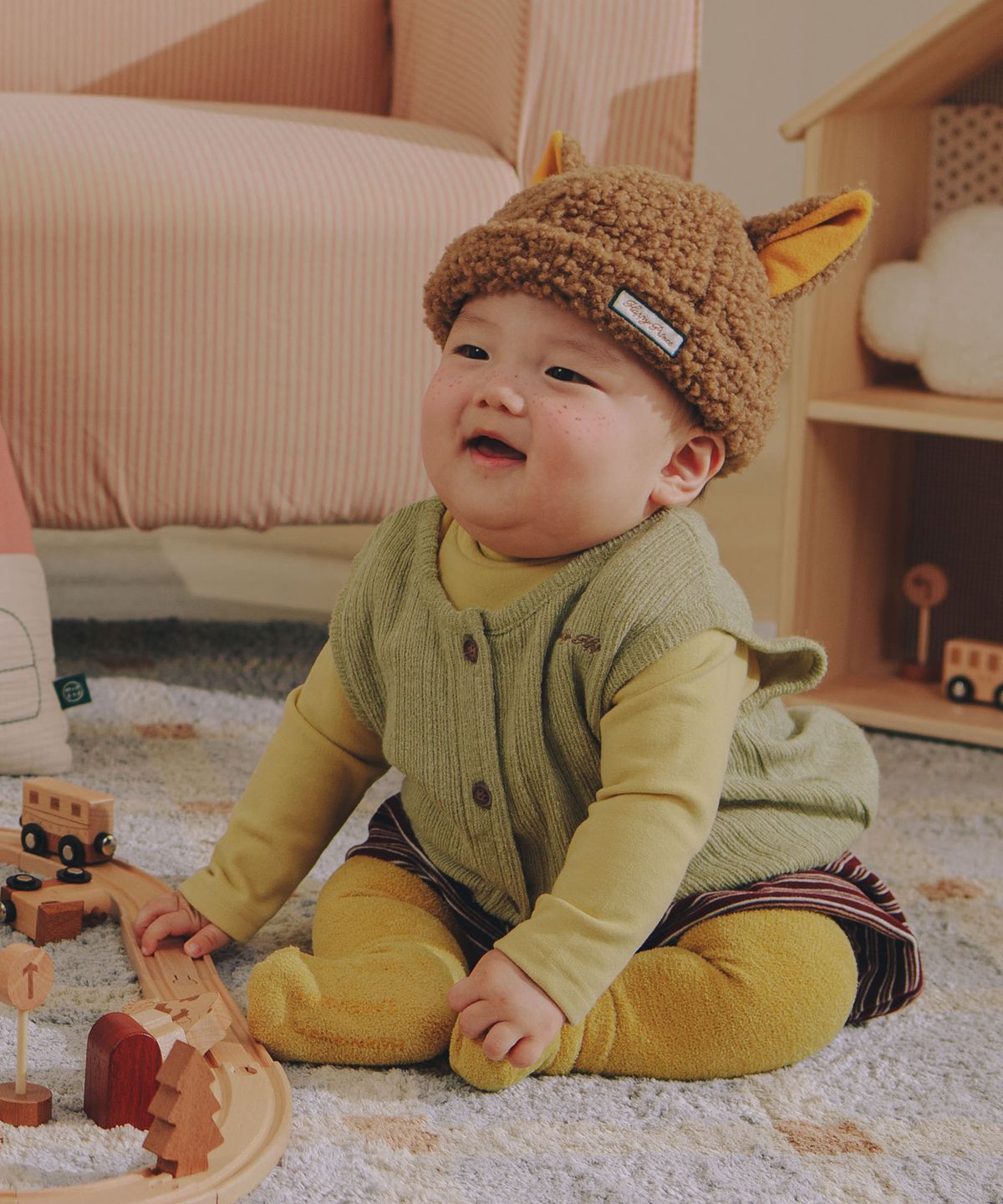해피프린스(HAPPY PRINCE) 세리오 아기 조끼