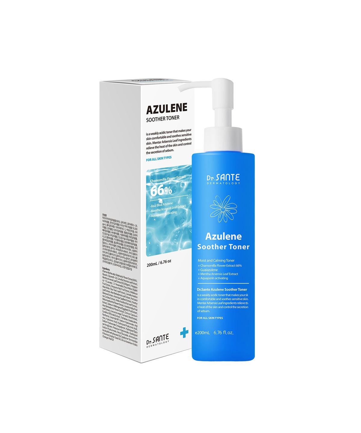 닥터상떼(DR.SANTE) 아줄렌 수더 토너 200ML