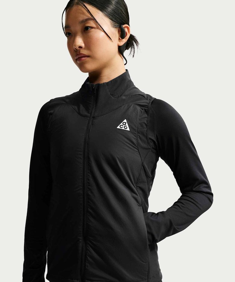 ACG 로프 드 도프 써마 핏 ADV 트레일 러닝 베스트 W - 블랙:서밋 화이트 / IQ4915-010