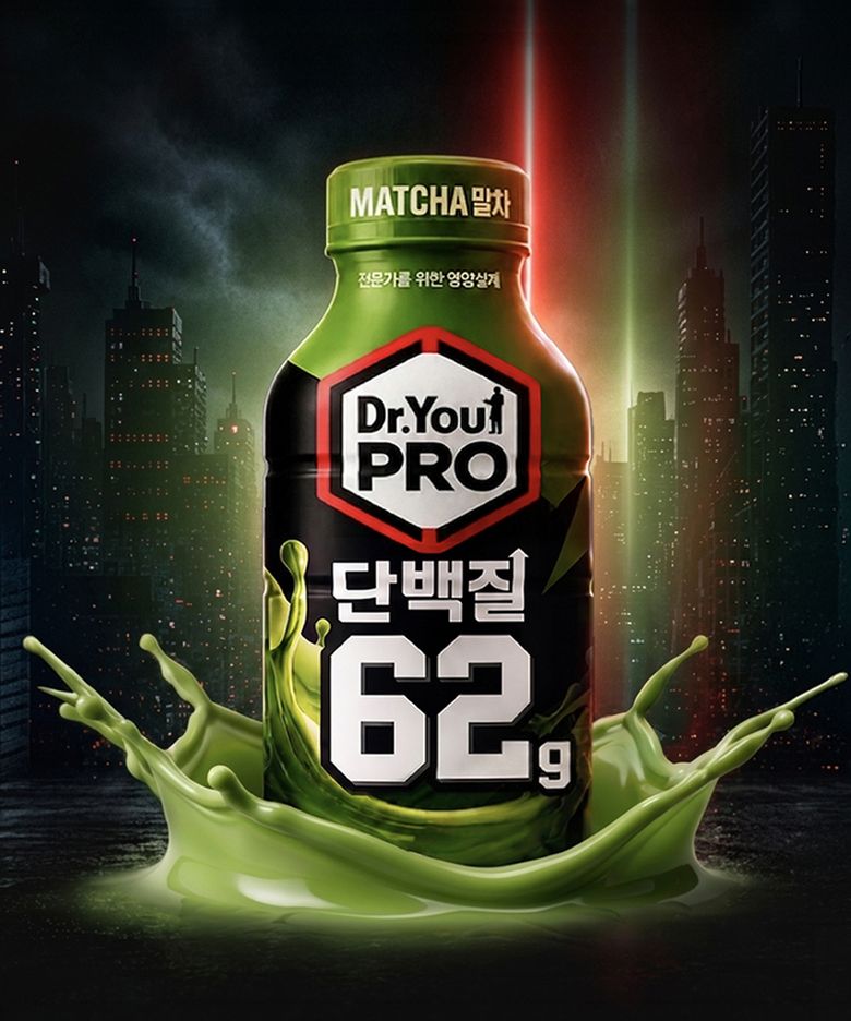 오리온 닥터유프로 단백질 드링크 말차 62g 8팩