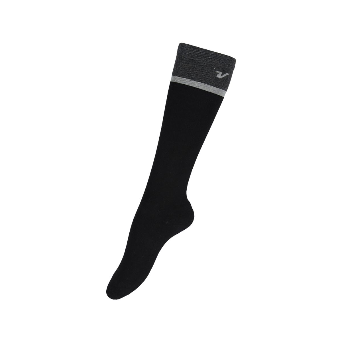 볼빅 골프웨어(VOLVIK GOLFWEAR) 여성 언발란스 니삭스 VLAOP812_BK