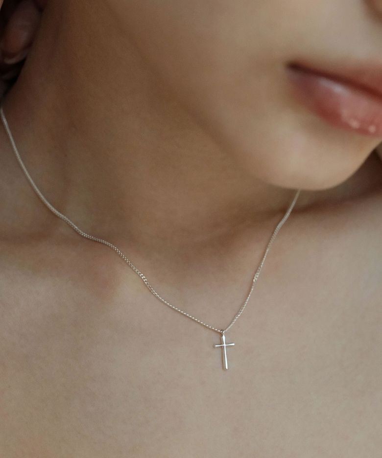 이너 크로스 목걸이 / 각인가능