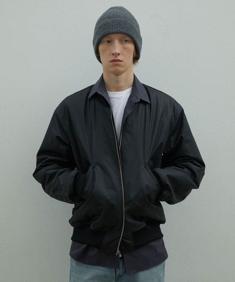 Waxed Ma-1 - Black