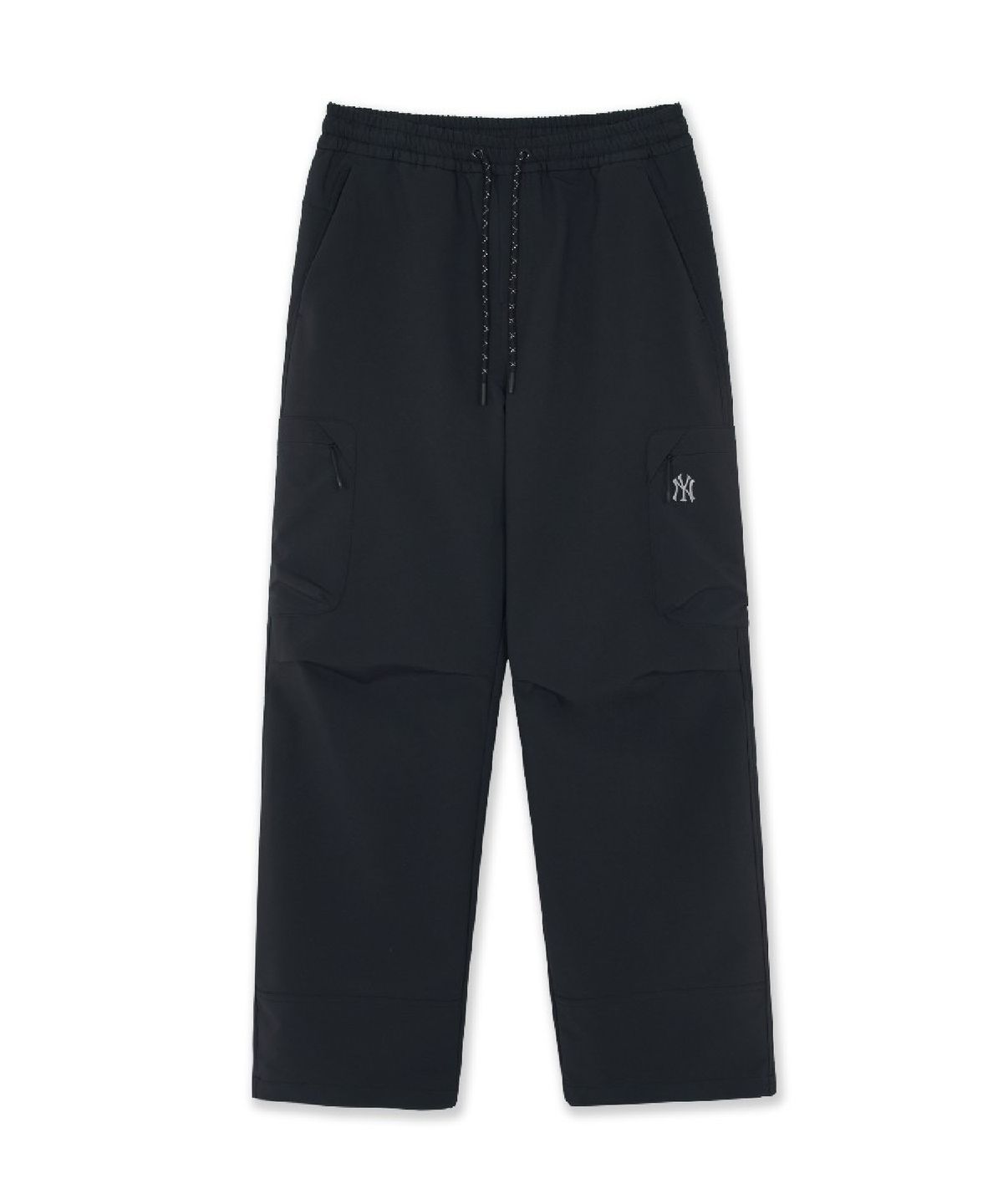 엠엘비(MLB) 고프코어 플리스 안감 카고 와이드 팬츠 NY (Black)