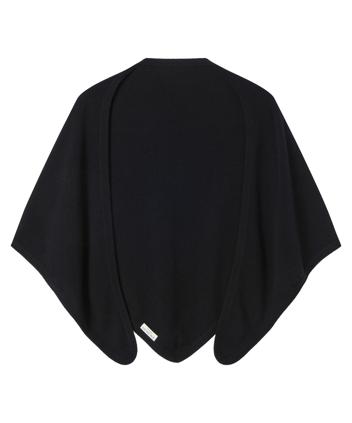 주느세콰(JE NE SAIS QUOI) [10 cashmere] 포시즌 캐시미어 삼각숄 머플러_블랙