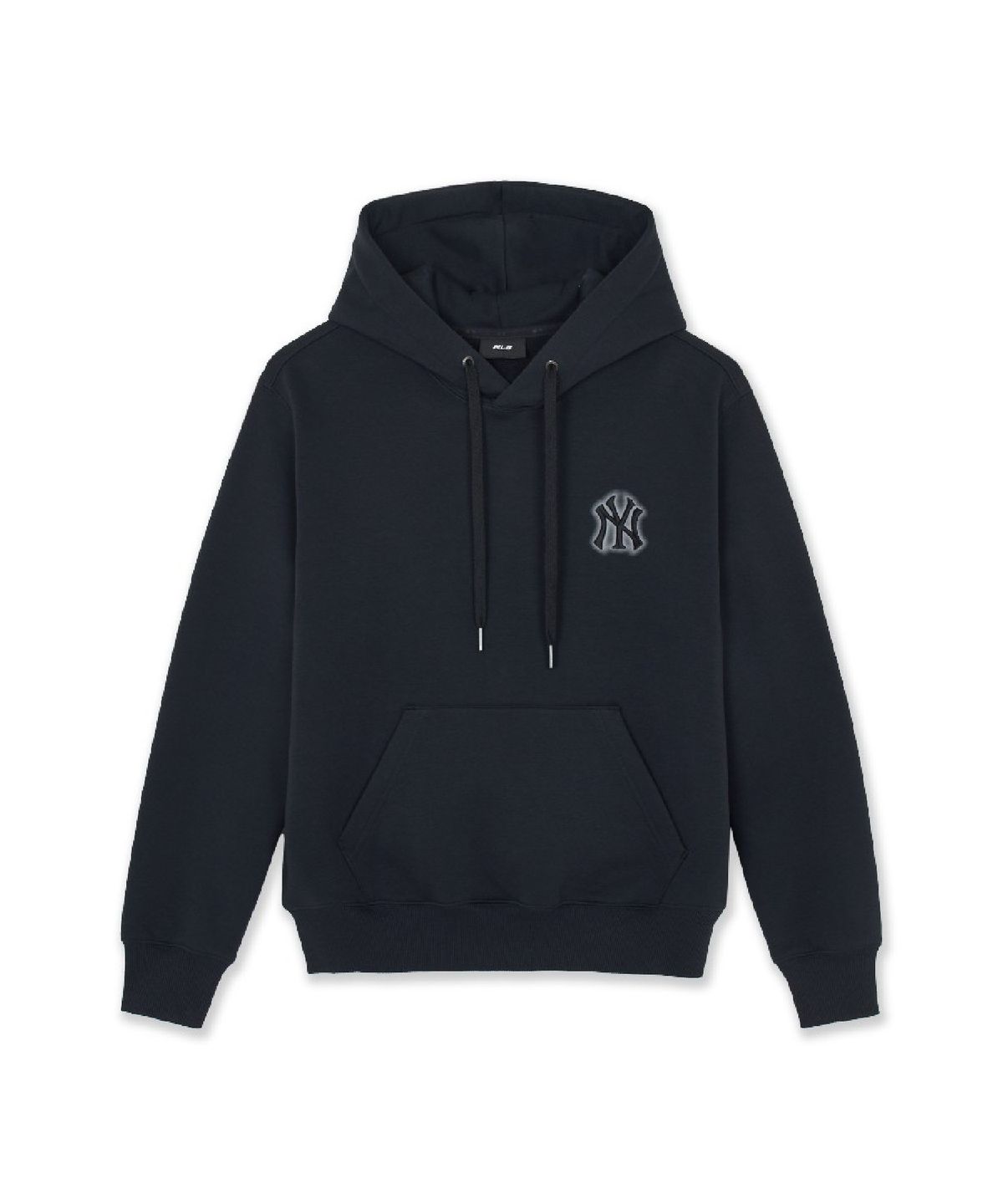 엠엘비(MLB) 베이직 스트릿 메가로고 기모 후드티 NY (Black)