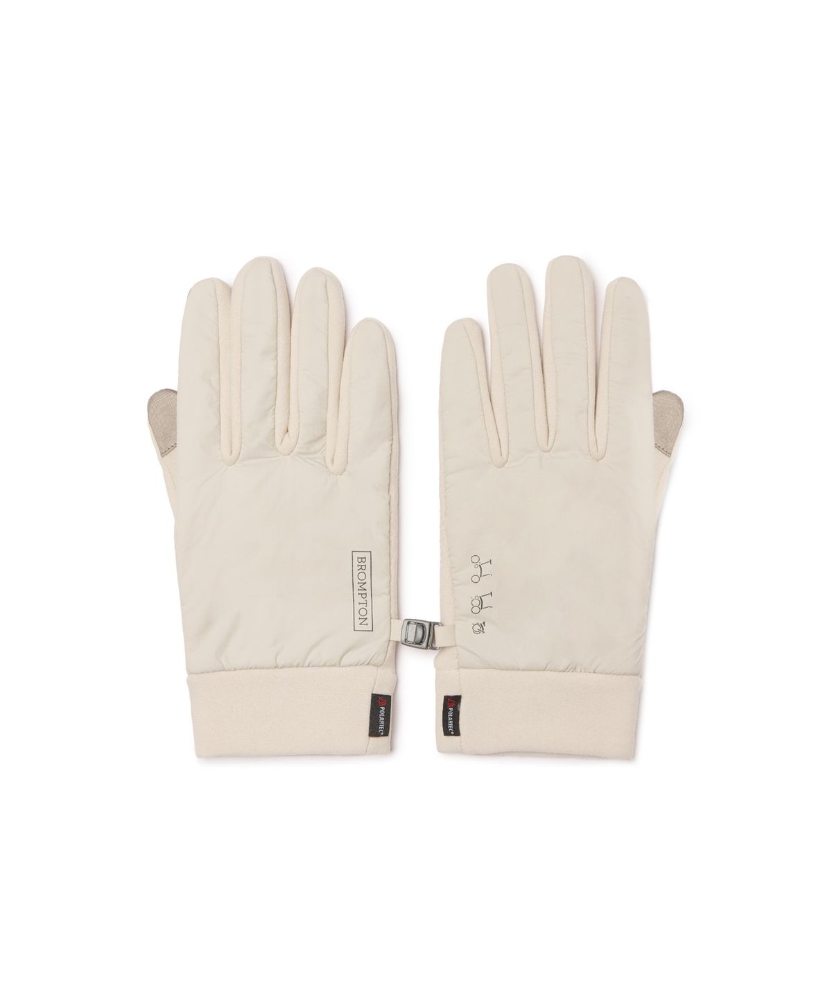 브롬톤 런던(BROMPTON LONDON) BAISC POLARTEC GLOVES - L/BEIGE (P264AGL120)