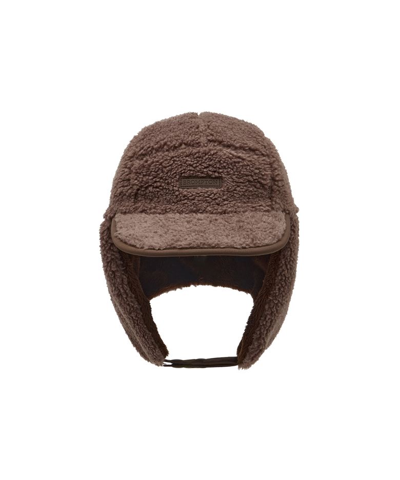 FLEECE EAR FLAP CAP - BROWN (P265AHA126)