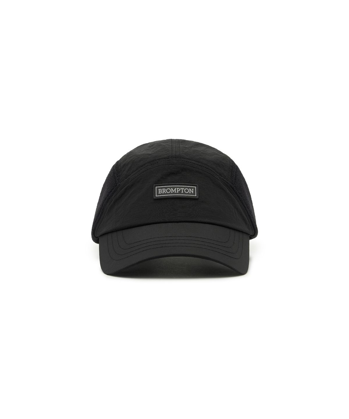 브롬톤 런던(BROMPTON LONDON) SIDE FLEECE CAMP CAP - BLACK (P264AHA123)