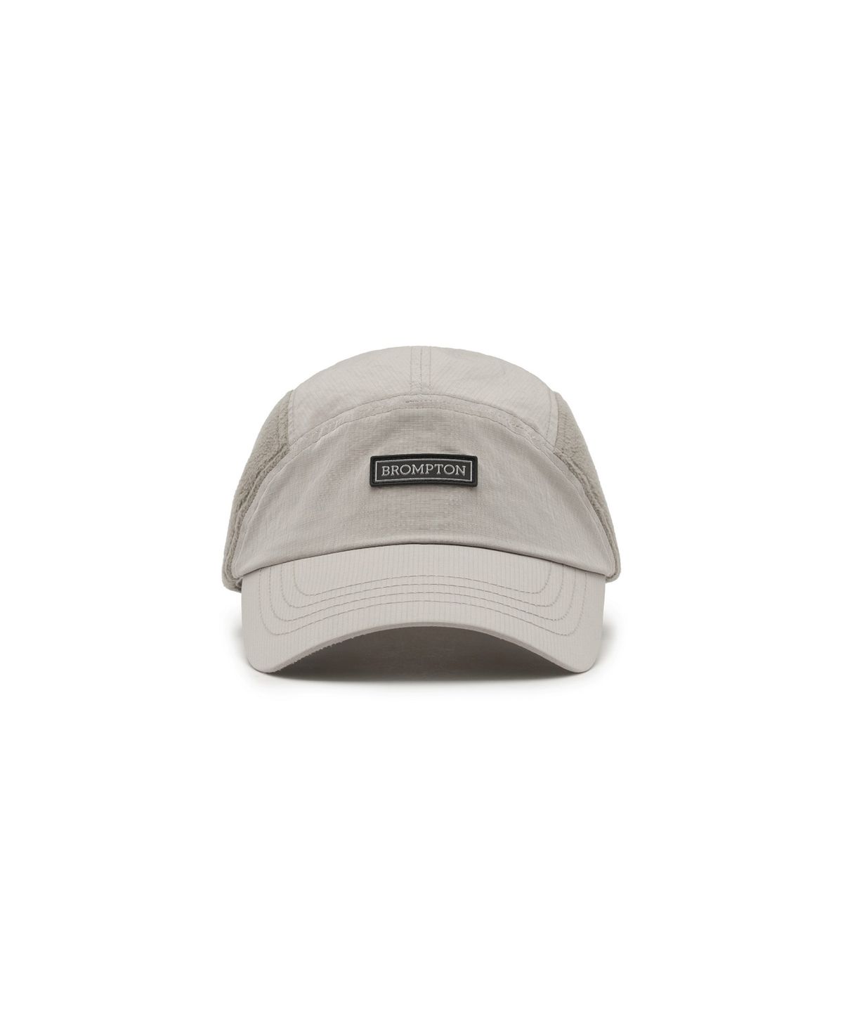 브롬톤 런던(BROMPTON LONDON) SIDE FLEECE CAMP CAP - GREYISH BEIGE (P264AHA123)