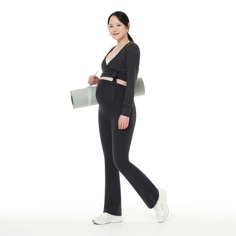 릴레어 기모 임부 부츠컷 레깅스