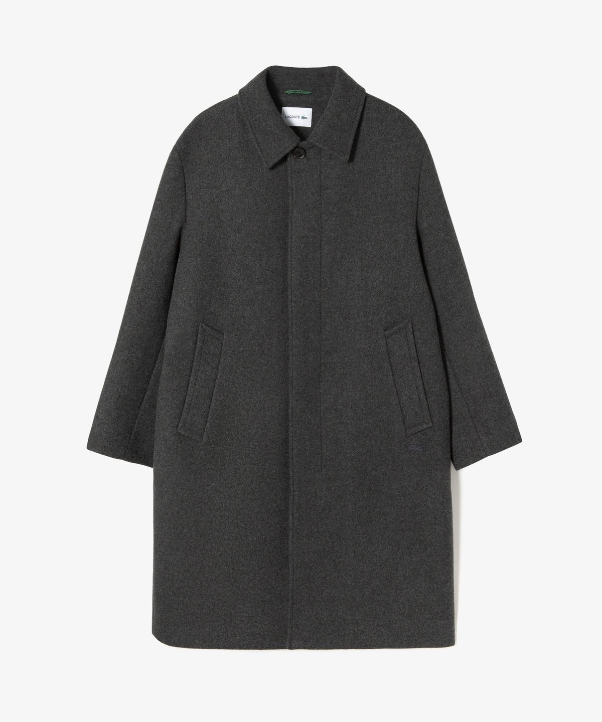 라코스테(LACOSTE) 남성 울/캐시미어 발마칸 코트 BH612E-56N EL6