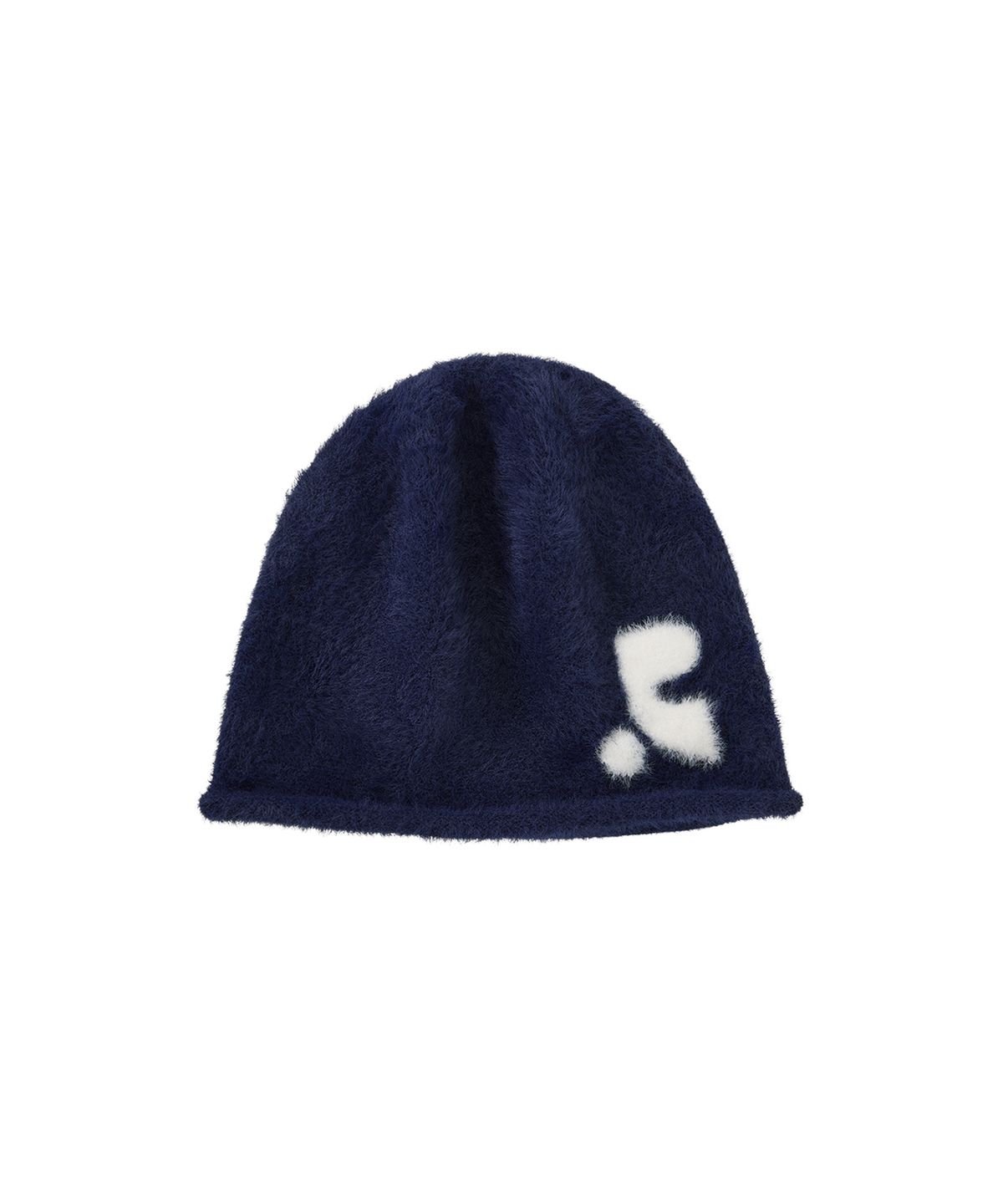 레스트앤레크레이션(REST&RECREATION) HAIRY KNIT BEANIE - NAVY