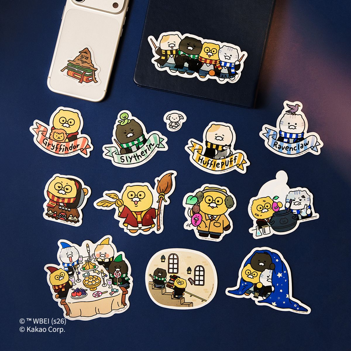 카카오프렌즈(KAKAO FRIENDS) 해리 포터X카카오프렌즈 데코 스티커_춘식이