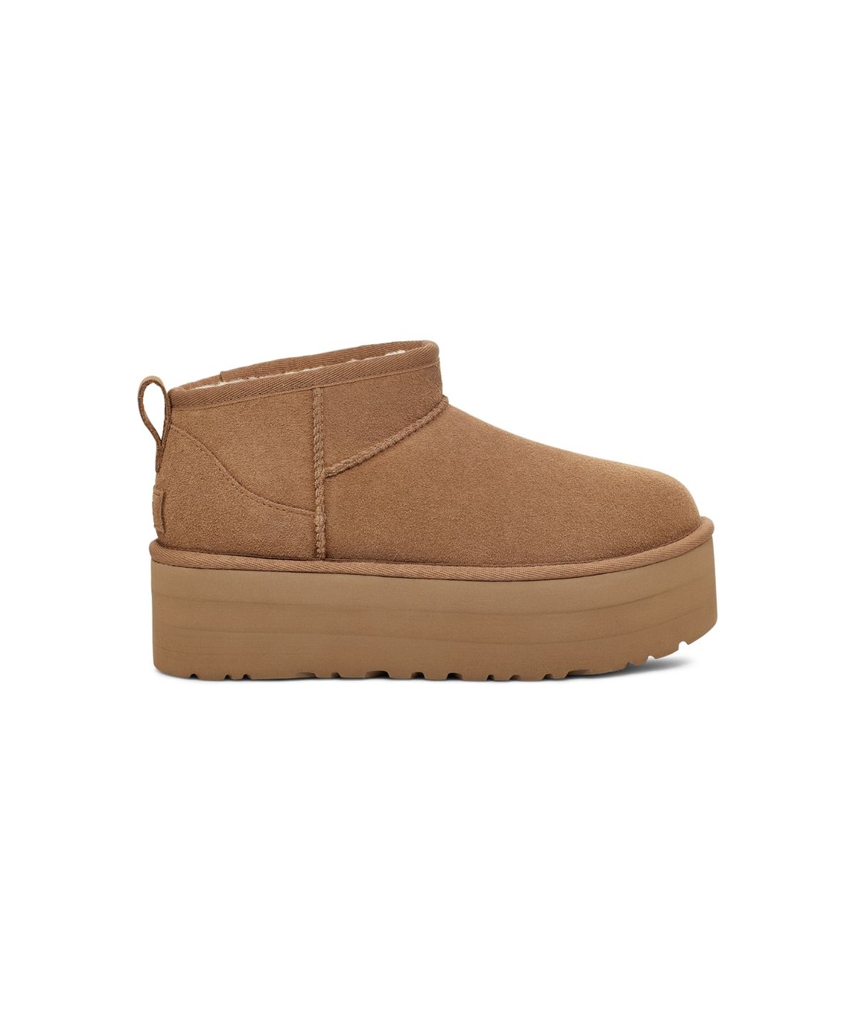 어그(UGG) [WOMEN] 클래식 울트라 미니 플랫폼 - 체스넛 / 1135092-CHE