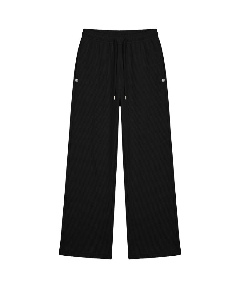 엠블럼 글리터 로우라이즈 이지 팬츠_블랙 Emblem Glitter Ezzy Pants_Black