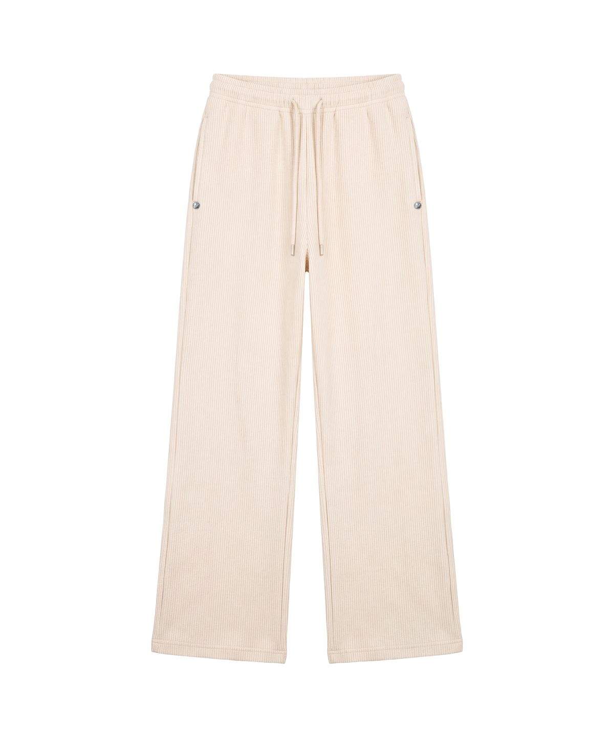 파시온(PASION) 엠블럼 글리터 로우라이즈 이지 팬츠_크림 Emblem Glitter Ezzy Pants_Cream