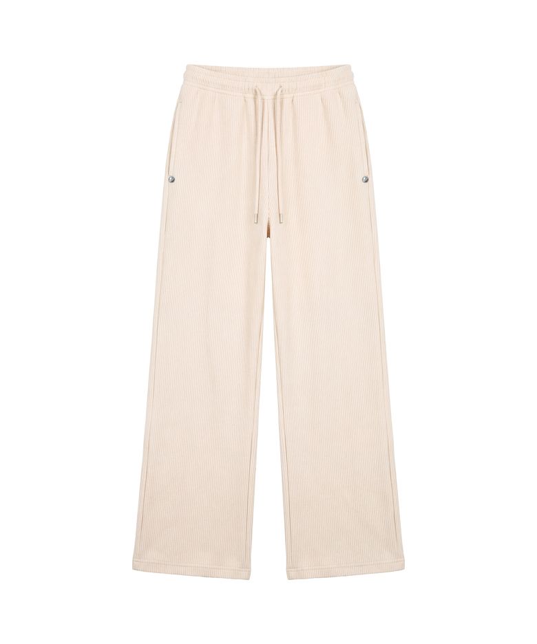 엠블럼 글리터 로우라이즈 이지 팬츠_크림 Emblem Glitter Ezzy Pants_Cream