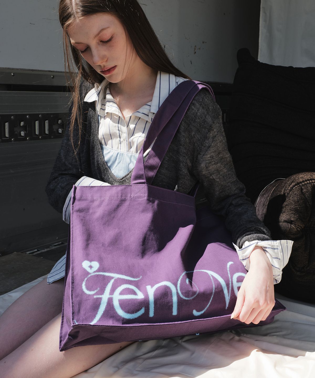 페넥(FENNEC) HEARTY ECO BAG - PURPLE