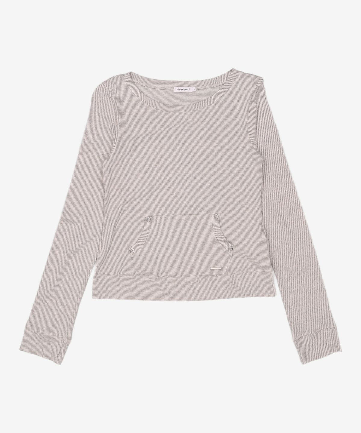 미세키서울(MISEKI SEOUL) Layered line sheer long sleeve 2