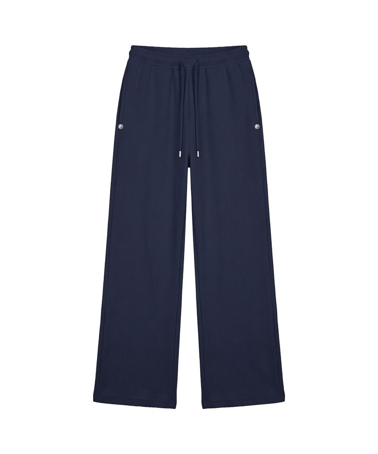 엠블럼 글리터 로우라이즈 이지 팬츠_네이비 Emblem Glitter Ezzy Pants_Navy