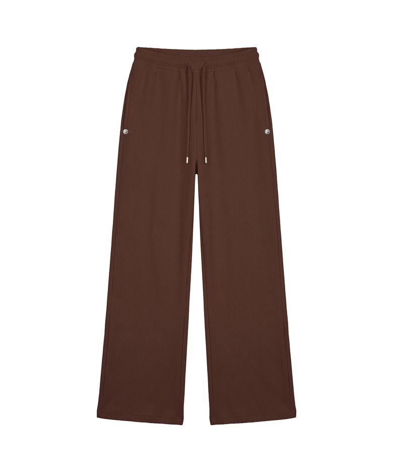 엠블럼 글리터 로우라이즈 이지 팬츠_브라운 Emblem Glitter Ezzy Pants_Broen