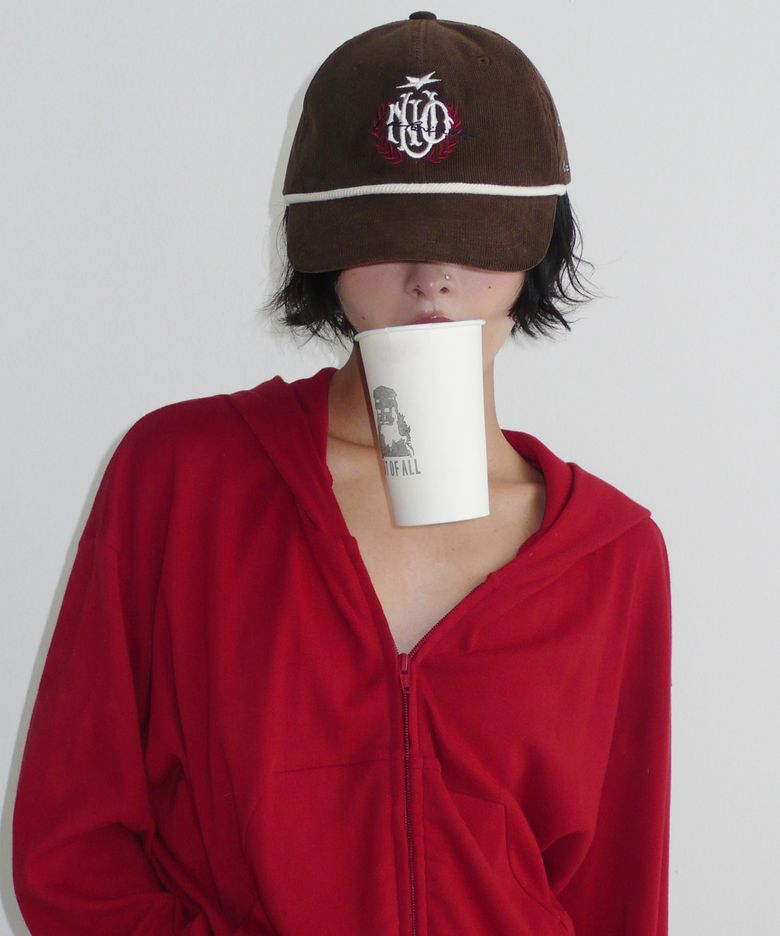 누오 클래식 코듀로이 로프캡 (브라운)