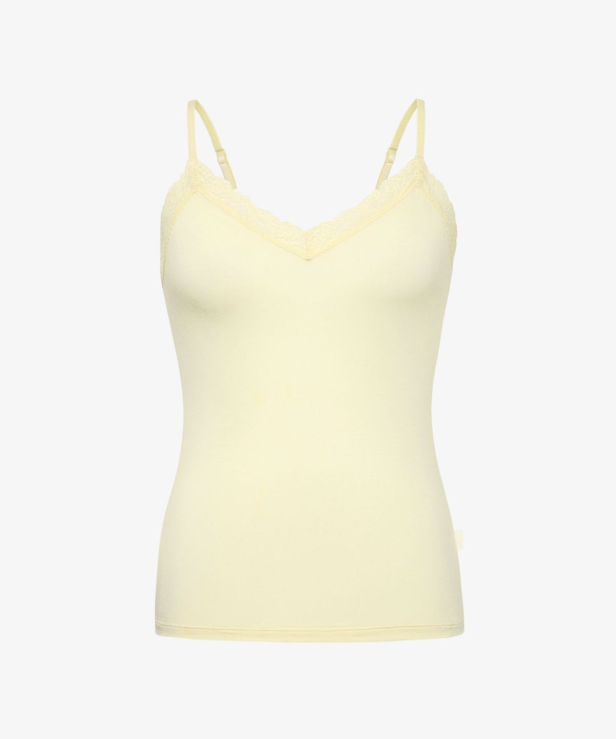 휠라언더웨어(FILA UNDERWEAR) 러버스 캐미솔 Lemon Color