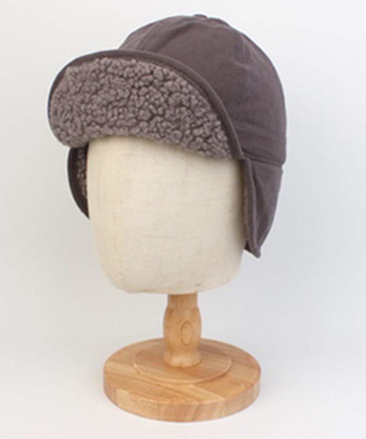 유니버셜 케미스트리(UNIVERSAL CHEMISTRY) Washing Gray Half Earflap Cap 귀달이모자