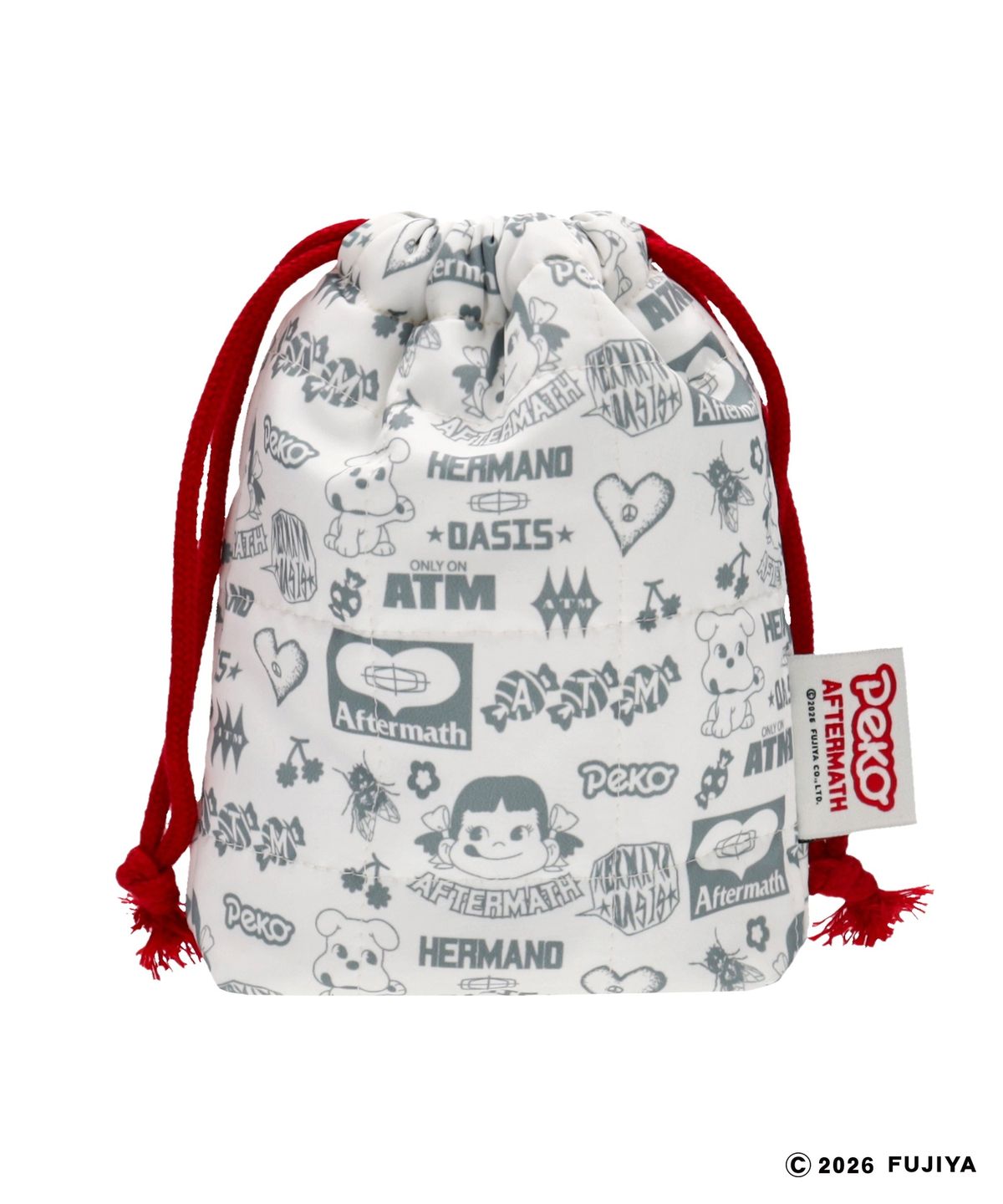 애프터매스(AFTERMATH) ATM x PEKO FULL PRINT POUCH