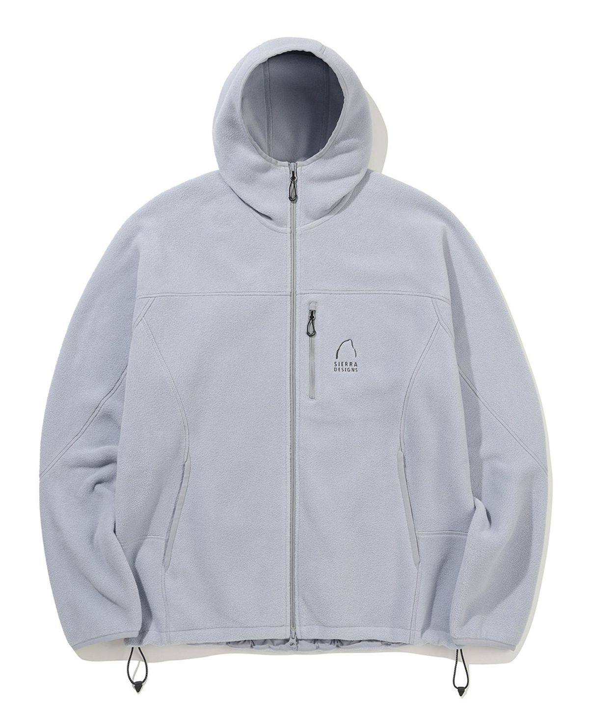 시에라디자인(SIERRA DESIGNS) 사프 폴라텍 300 후드 집업 자켓 ASH BLUE
