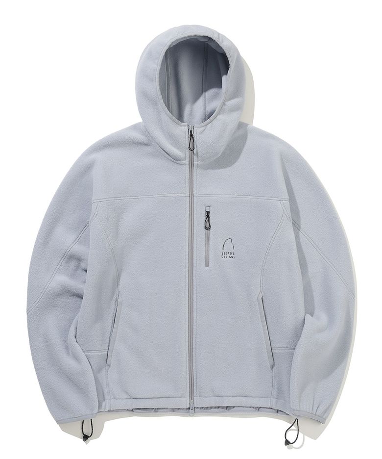 W) 사프 폴라텍 300 후드 집업 자켓 ASH BLUE