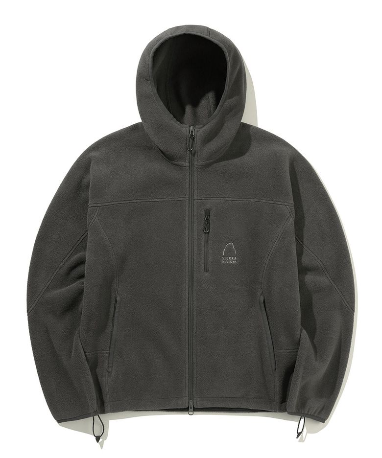 W) 사프 폴라텍 300 후드 집업 자켓 CHARCOAL