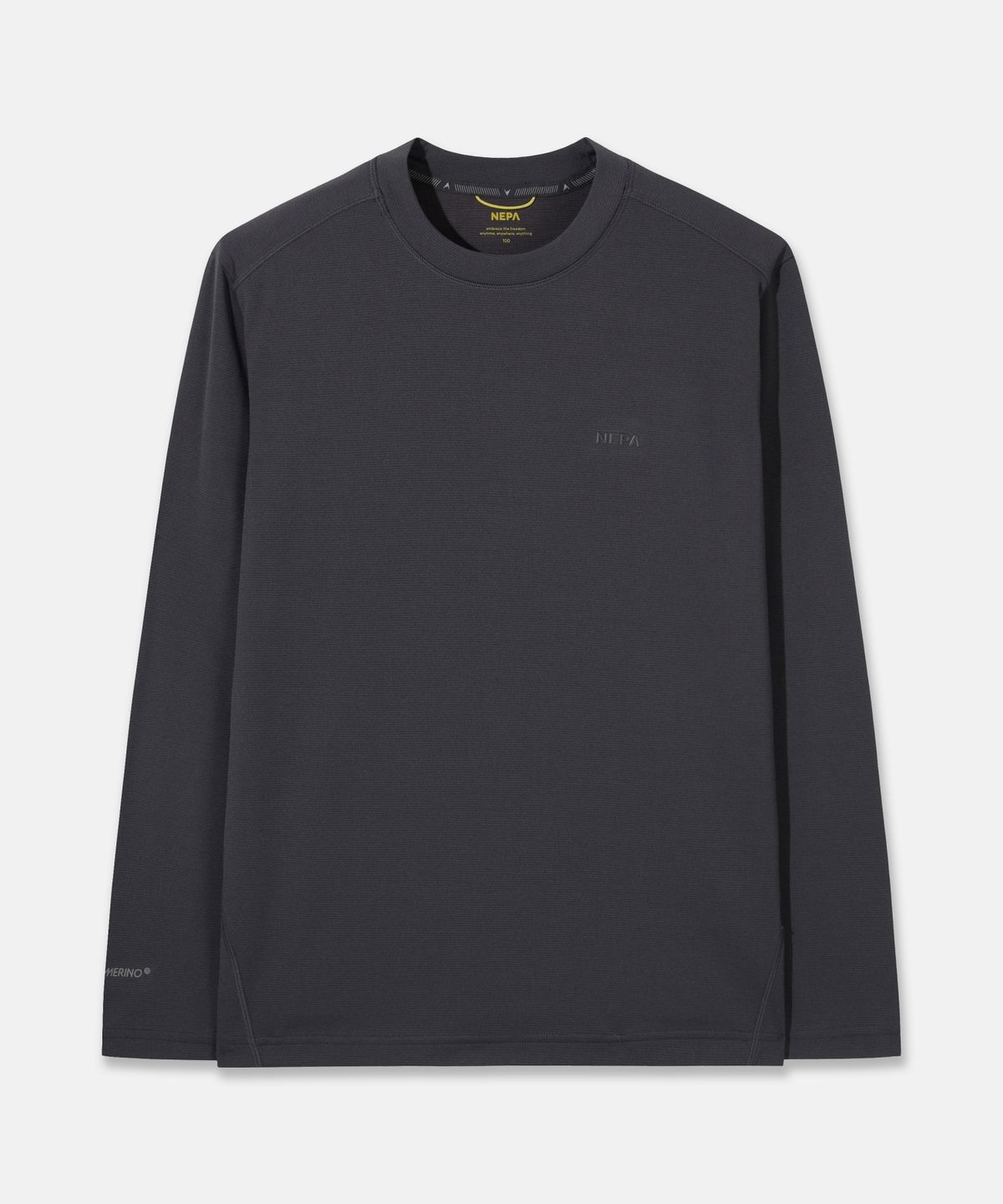네파(NEPA) 7M55301 남성 패스파인더 드라이울 롱슬리브 라운드티