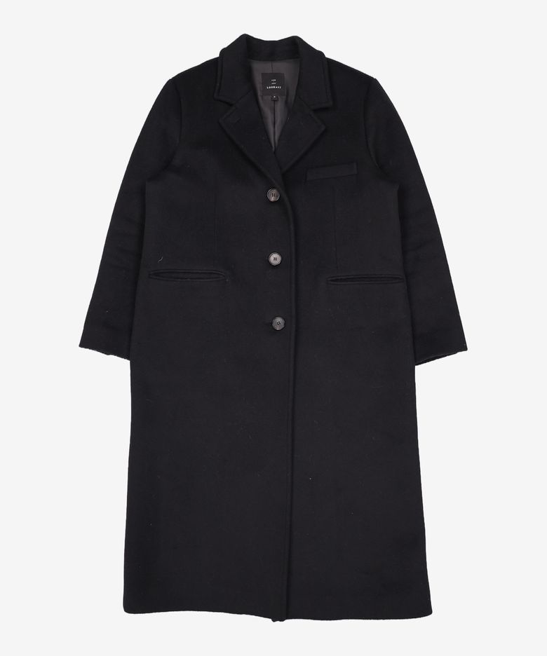 소이 울 싱글 코트 / SOY WOOL SINGLE COAT_BLACK M