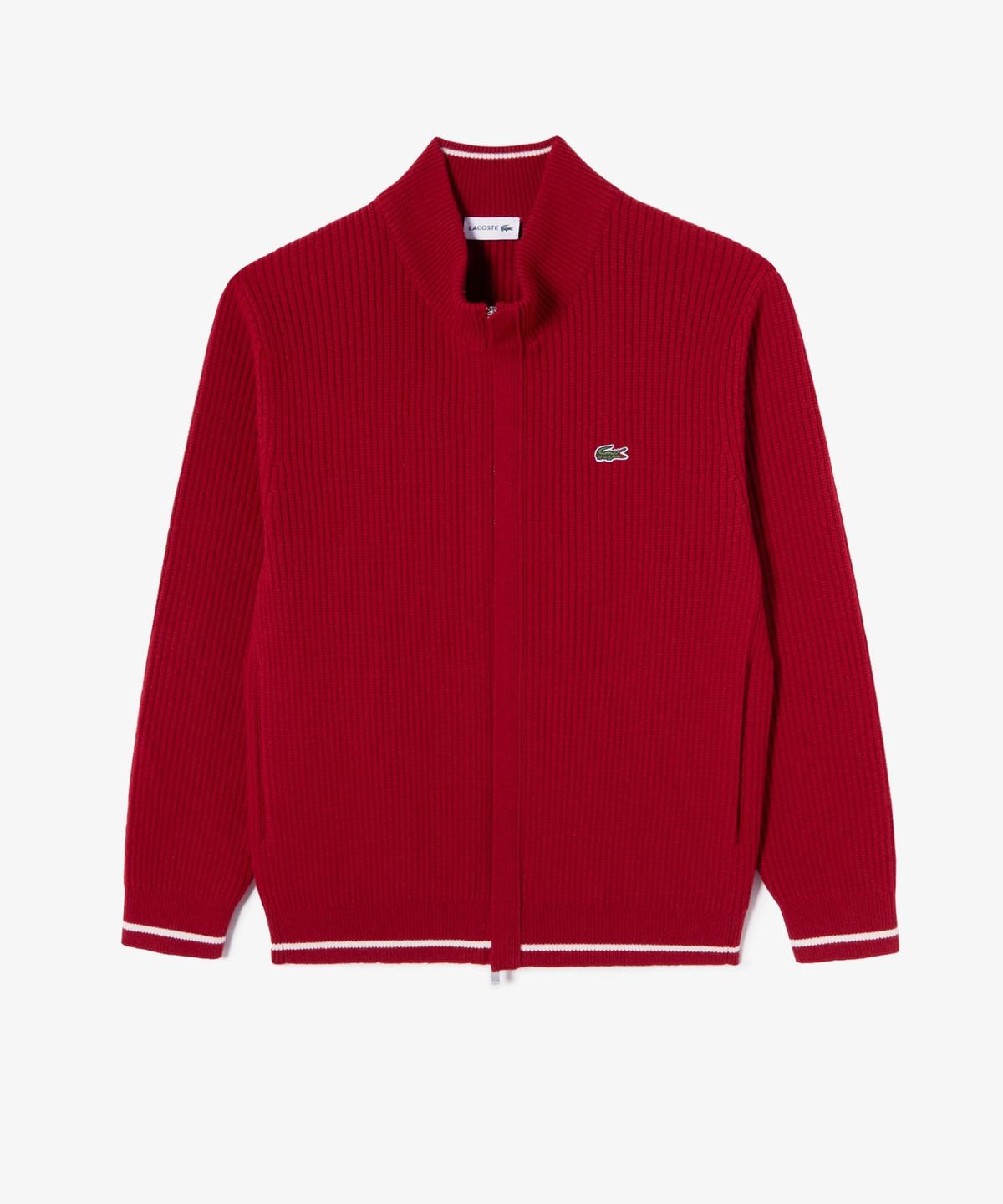 라코스테(LACOSTE) 남성 탑핑 하찌 풀집업 가디건 AH255E-56N 240