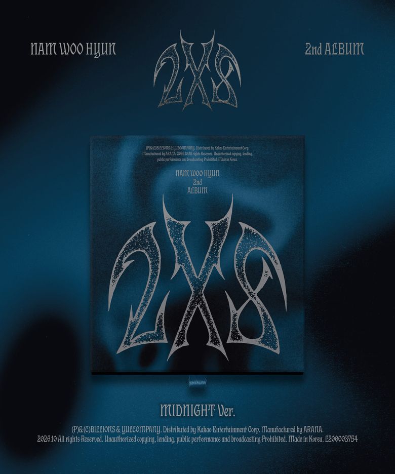 남우현 (Nam Woo Hyun) 정규 2집 [2X8] (MIDNIGHT Ver.)