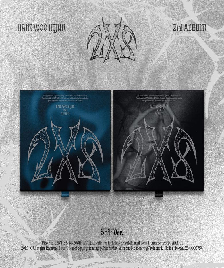 [2CD/SET] 남우현 (Nam Woo Hyun) 정규 2집 [2X8] (MIDNIGHT Ver. / DEVIL Ver.)