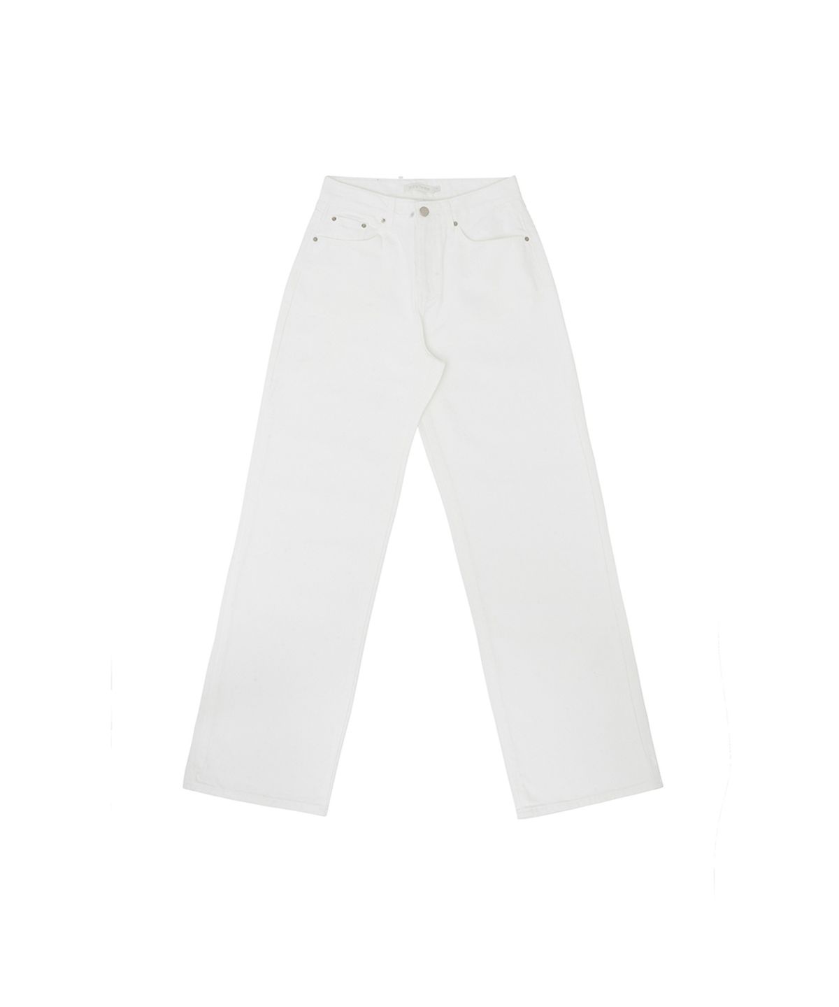피브비(PIV’VEE) Cotton Wide Straight Pants (cloud white)