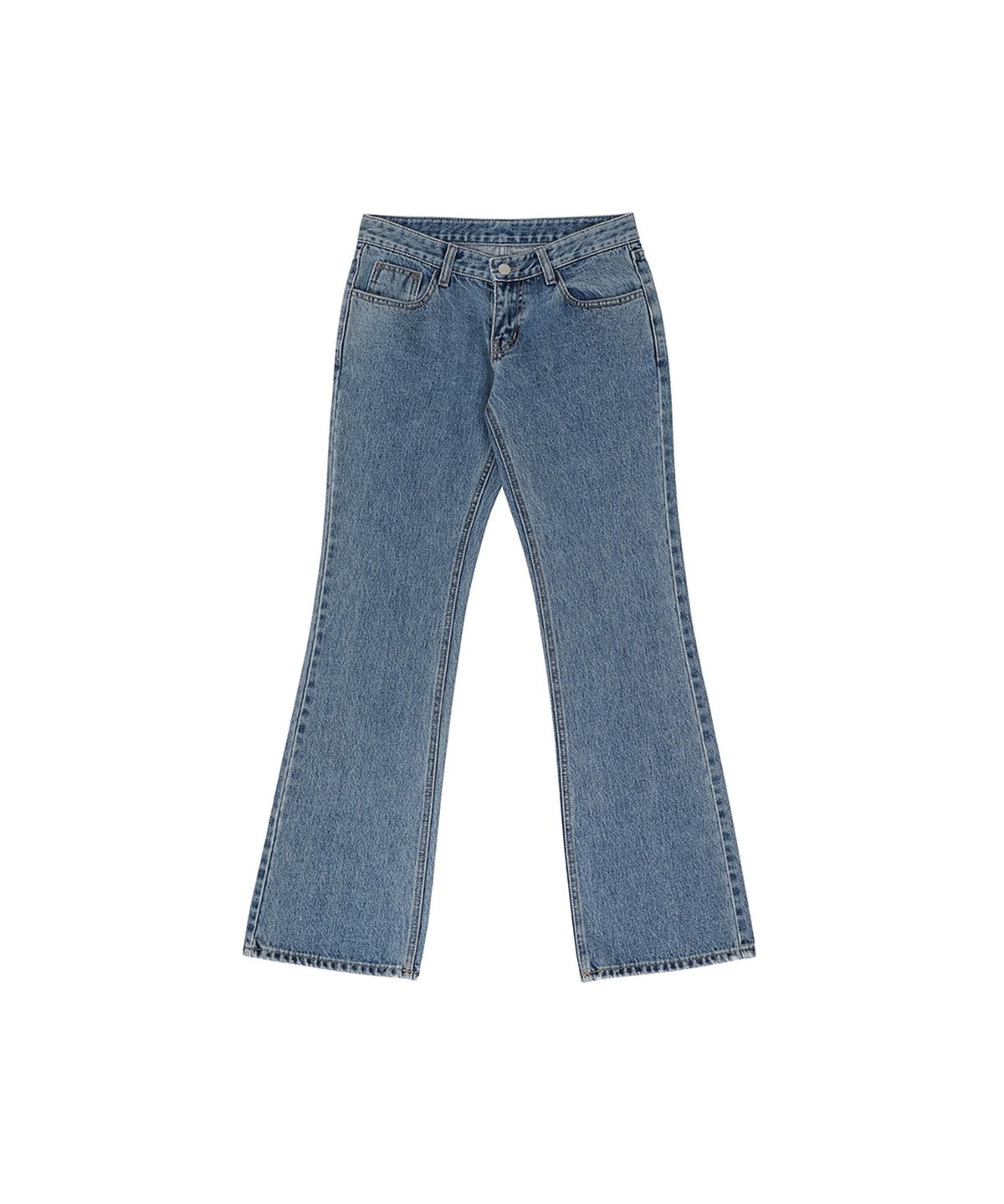 피브비(PIV’VEE) Low Rise Bootcut Denim Pants (medium blue)