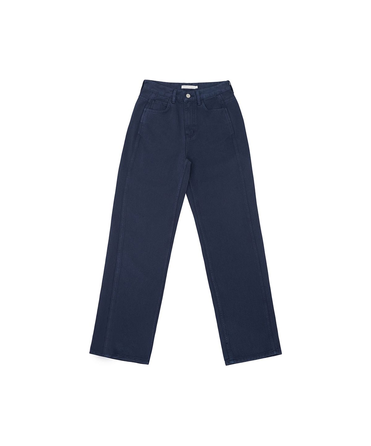 피브비(PIV’VEE) Color Dyeing Denim Straight Pants (ocean navy)
