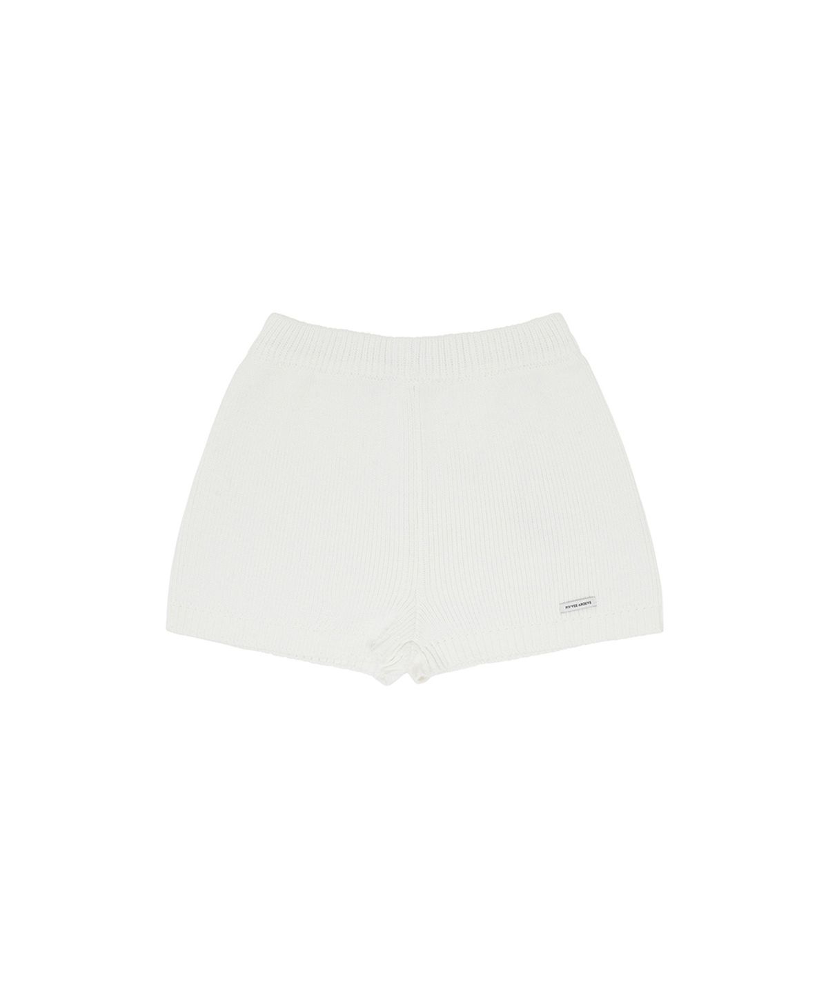 피브비(PIV’VEE) Banding Cotton Knit Shorts (cloud white)