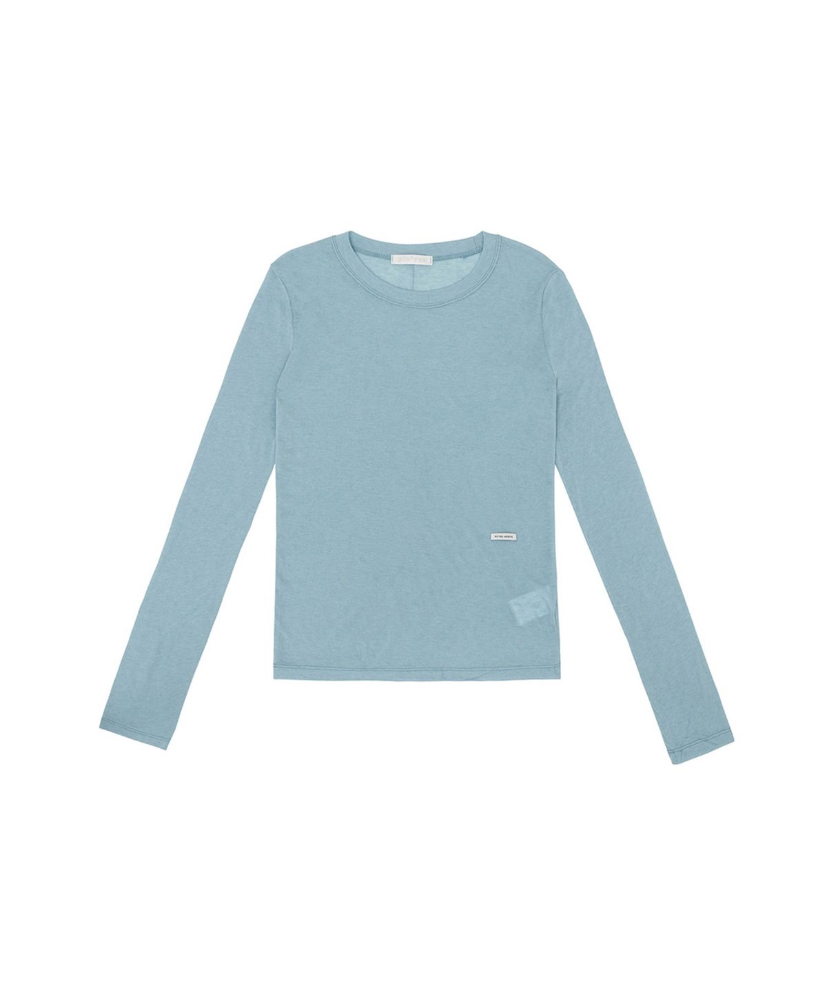 피브비(PIV’VEE) Wool Long Sleeve Top (mist blue)