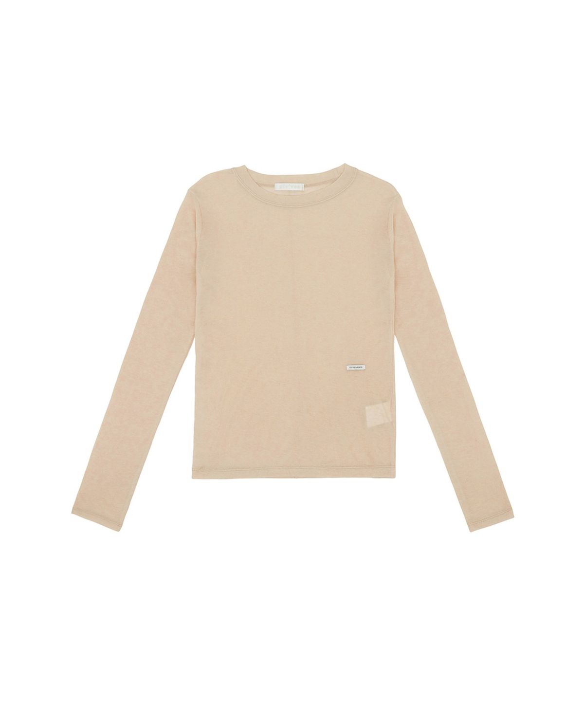피브비(PIV’VEE) Wool Long Sleeve Top (peach salmon)