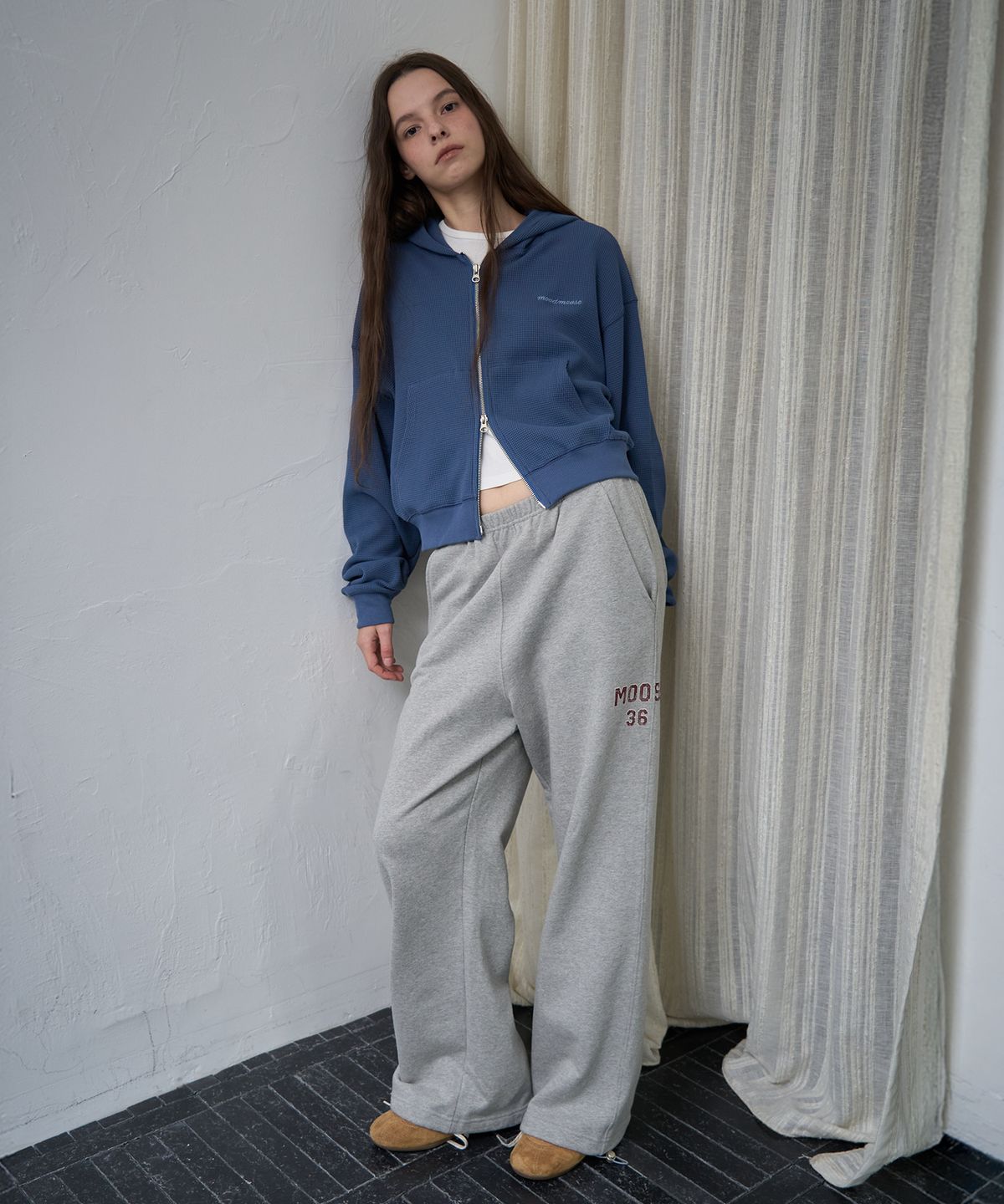 무드무스(MOODMOOSE) SCASI PANT GRAY [MMFA1PT35GY]